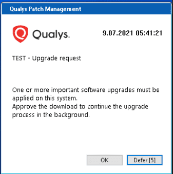 Qualys Patch Management