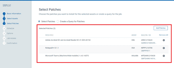 PM Deployment Job/ PM Uninstall Job