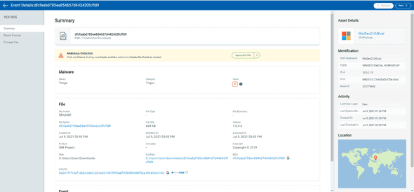 Remediation with EDR