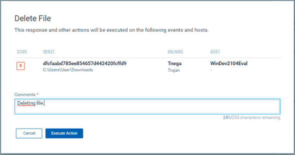Remediation with EDR