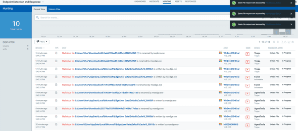 Remediation with EDR