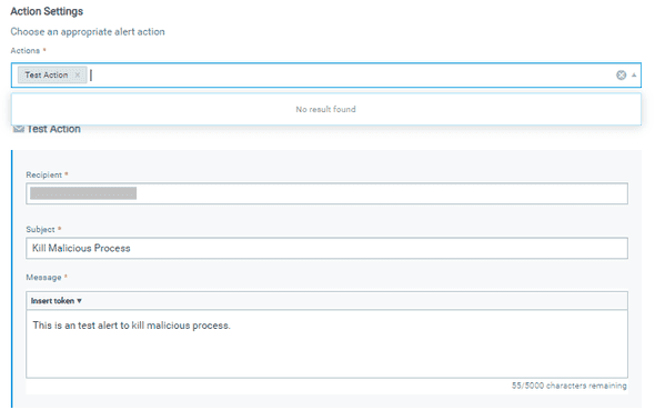 Account settings