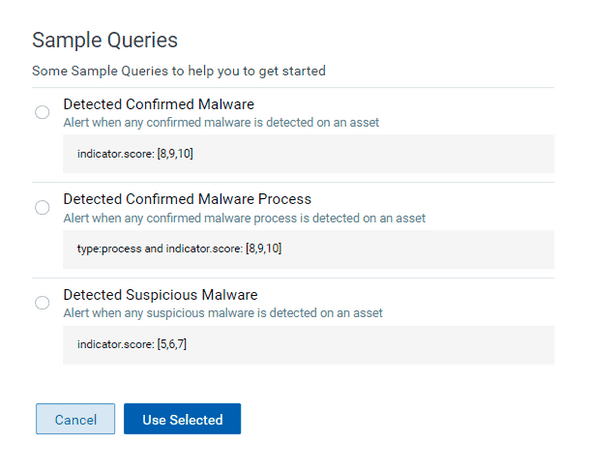 Sample Queries