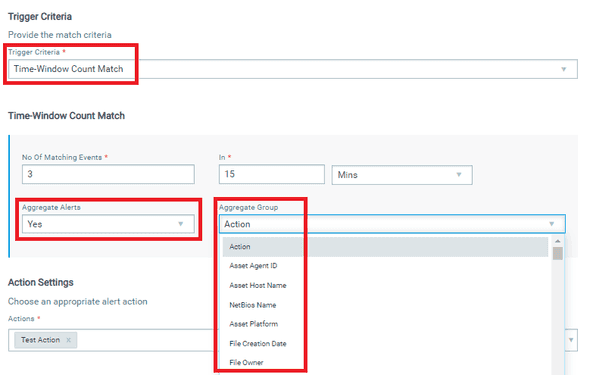 Aggregating Alerts