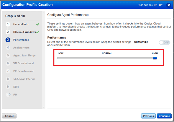 PM Activation and Setup / Configuration Profile Creation