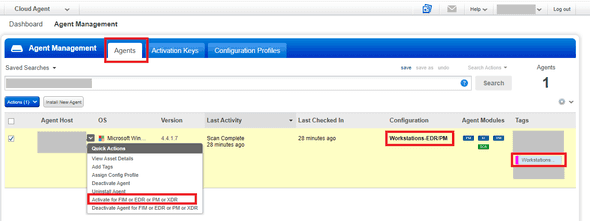PM Activation and Setup / Configuration Profile Creation