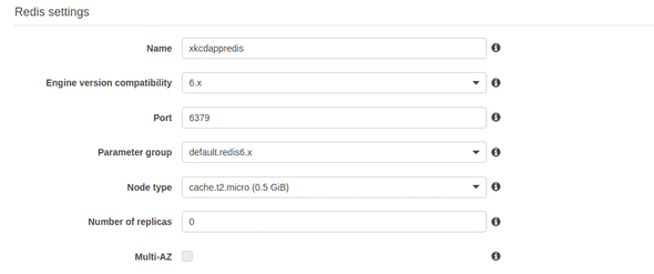 Redis Settings