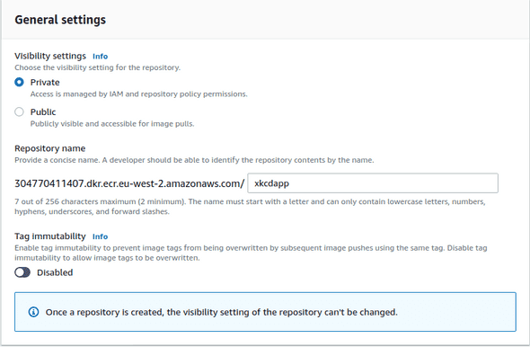 Elastic Container Registry
