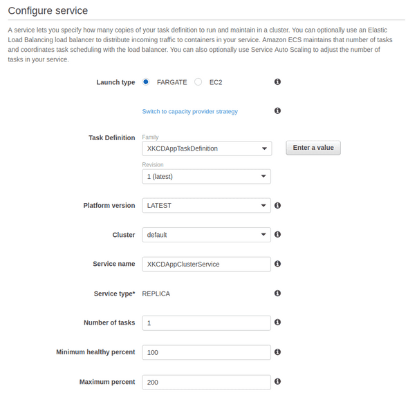 Configure Service